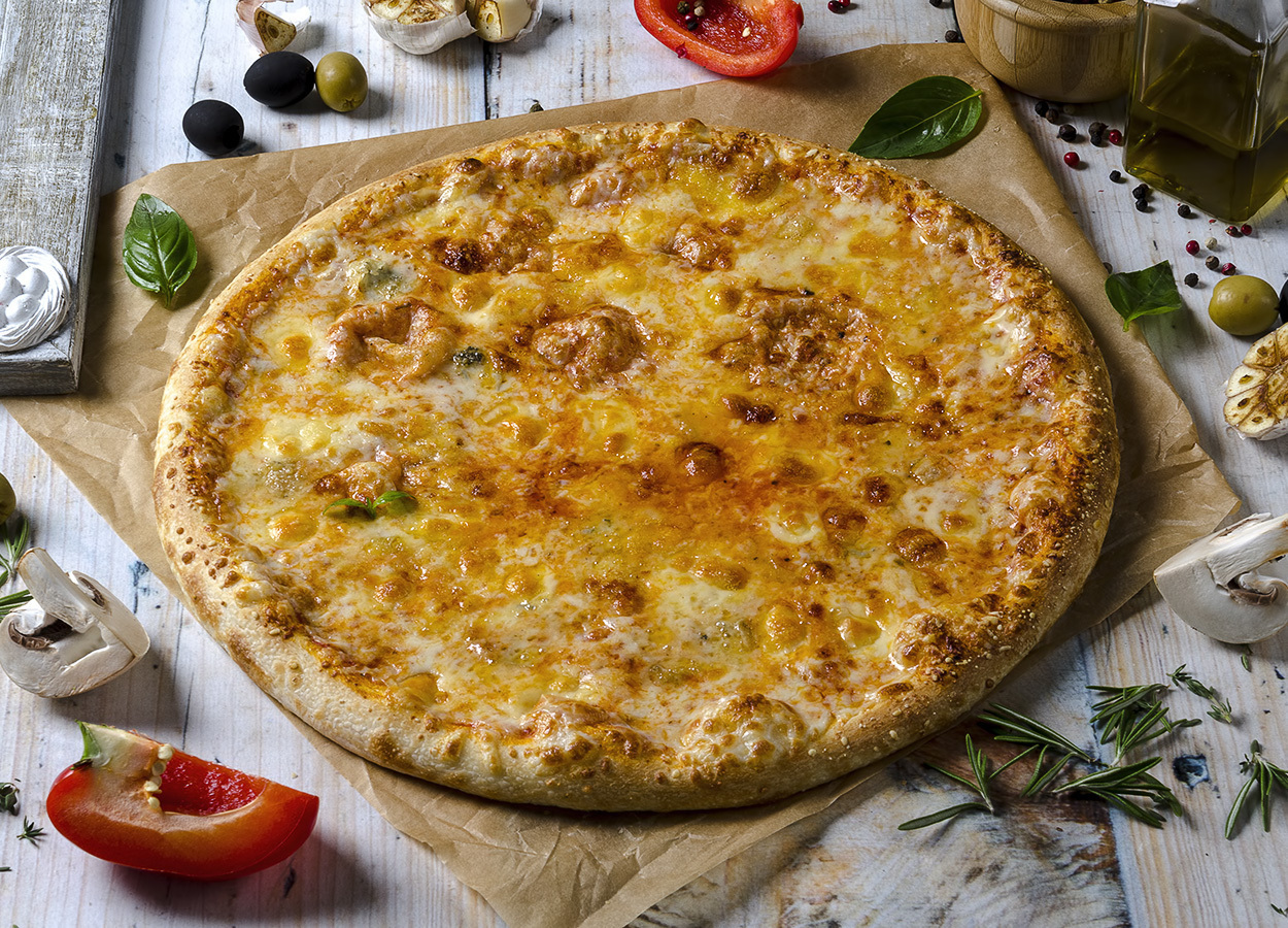 пицца четыре сыра рецепт в домашних условиях в духовке пошаговый рецепт фото 83